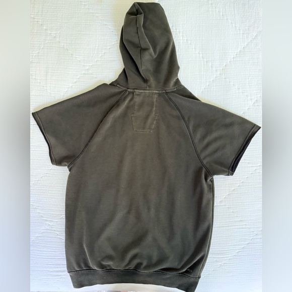 Jordan Zion Sleeveless Hoodie Dri-FIT Black/Olive Men’s S - Picture 9 of 12